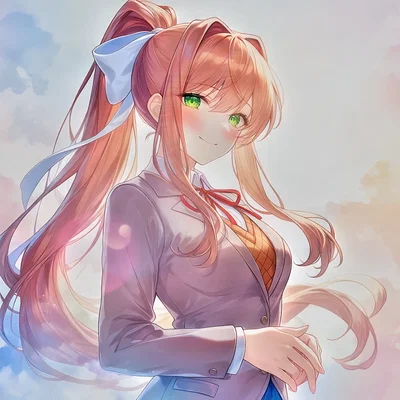Monika likes you more than friend!