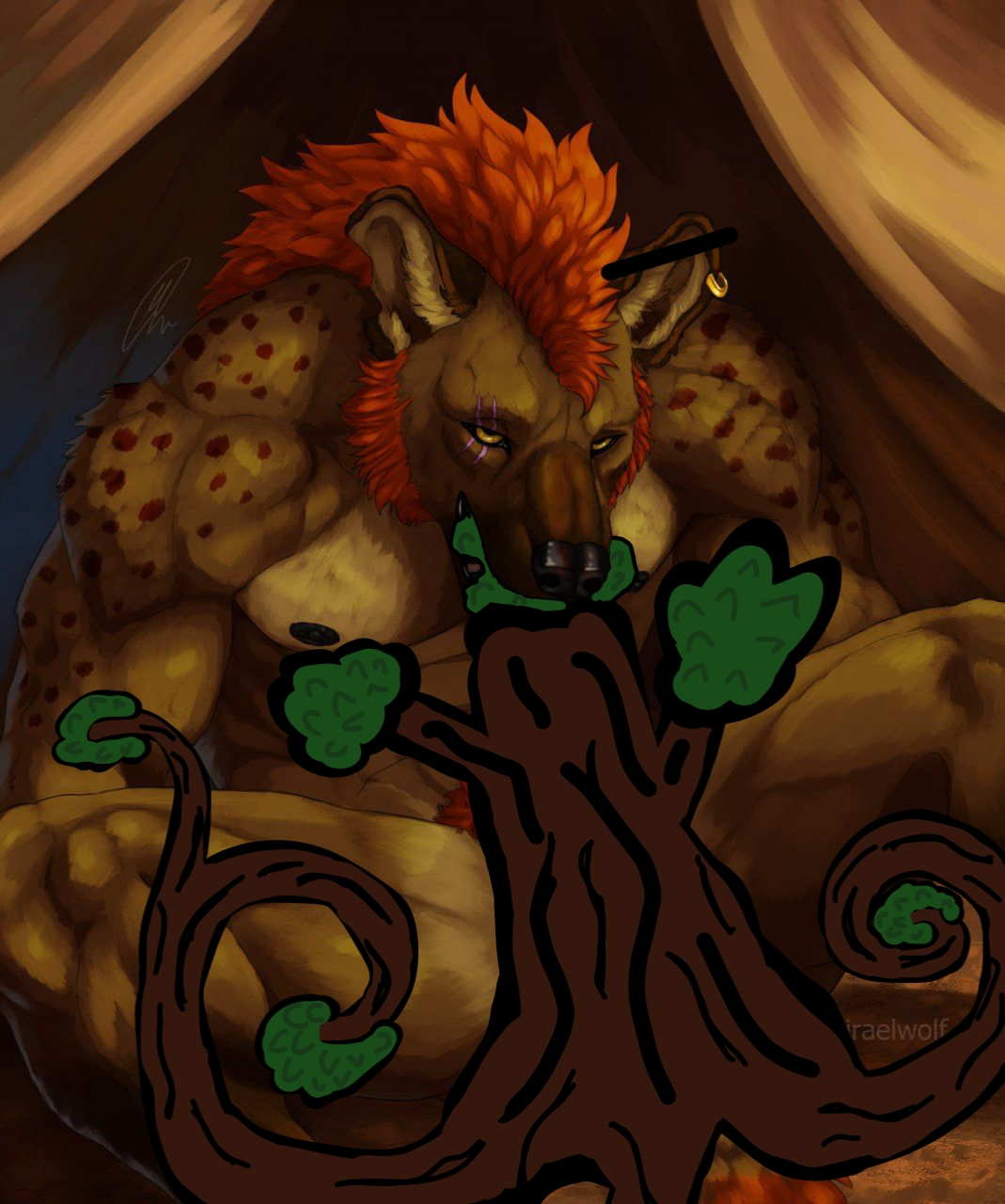 Your friend is a gently gnoll