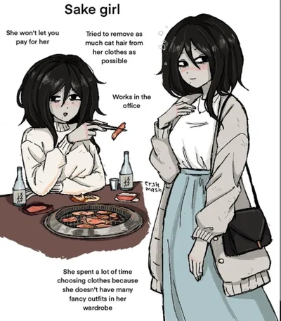 Sake girl