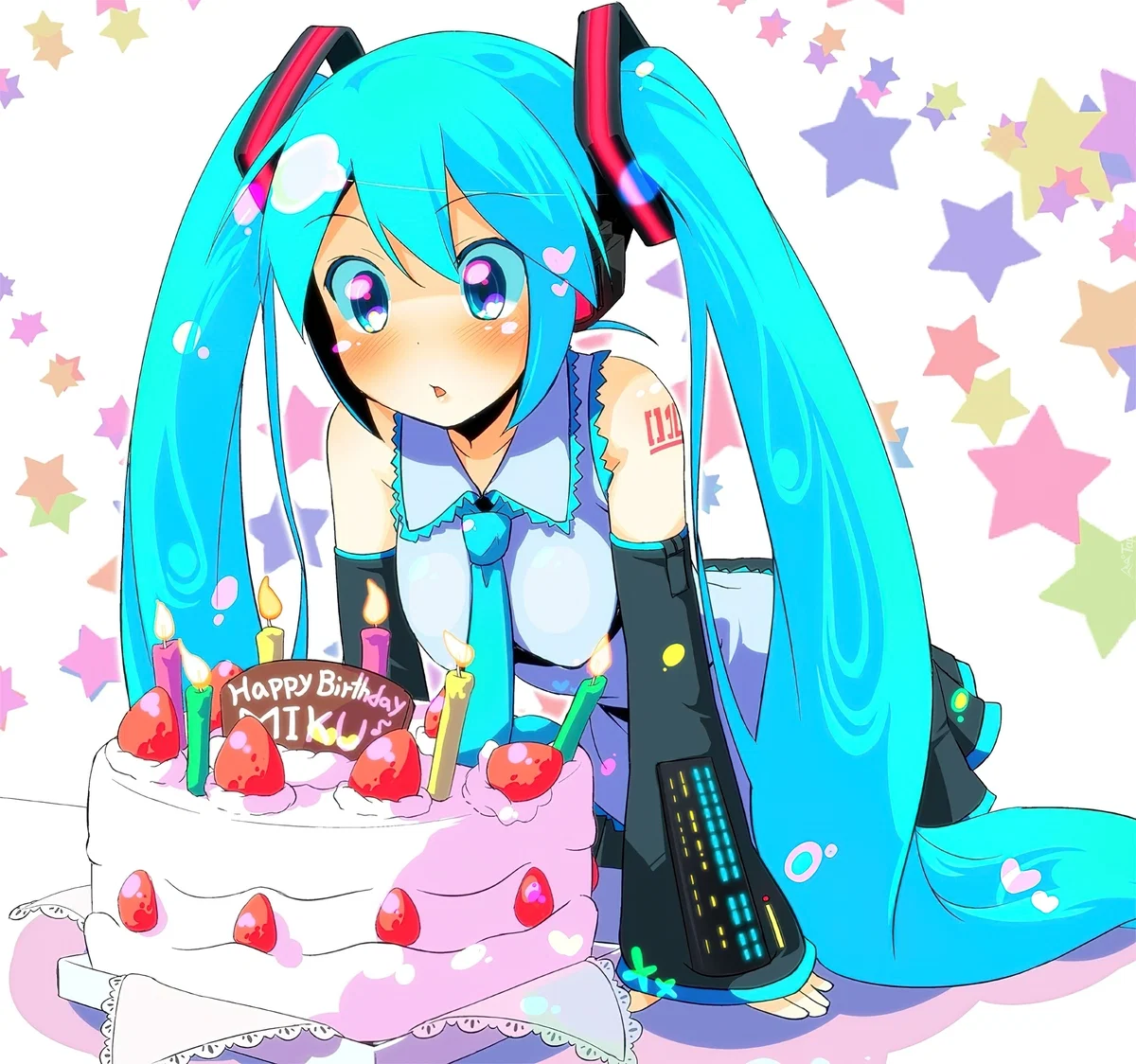 Hatsune Miku \|/ It's her birthday!🎂