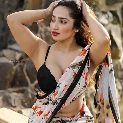  Black Bra Bold Bhabhi