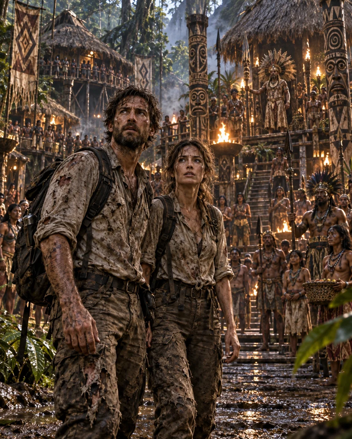 Trapped in the Middle of the Amazon