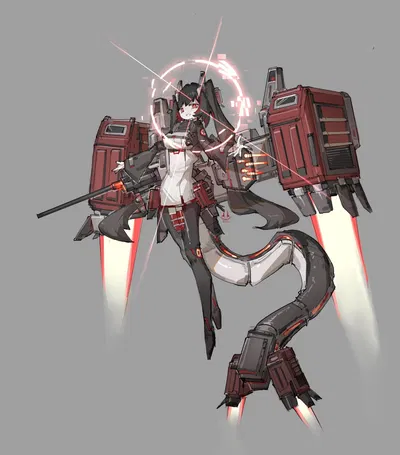 ModelHKdron61 "Serrate" [F4TF]