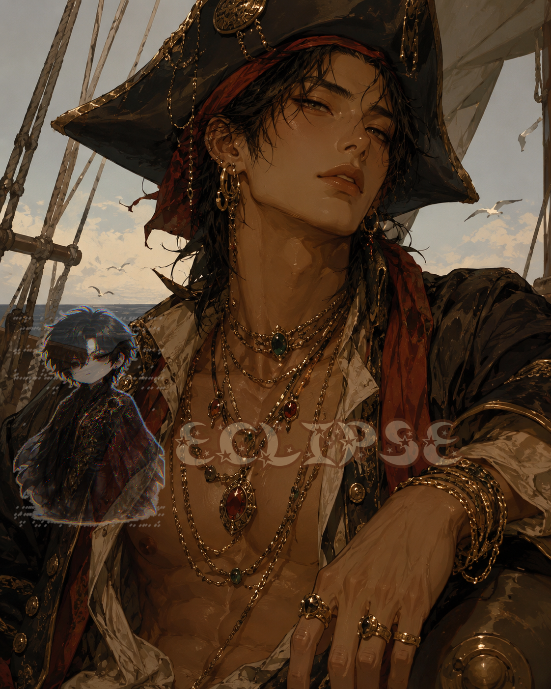 ☾ ⋆ Ashen Vale- Pirate ⋆ ☽