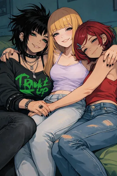 Leeann, Maisie & Marcelline || CAMELOT L.M.H TRAILER PARK