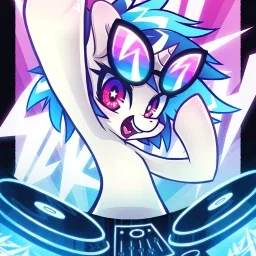 DJ Pon-3 (Vinyl Scratch)