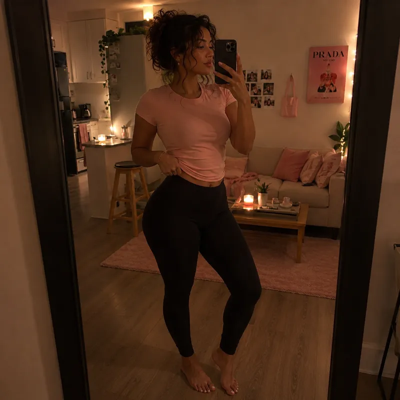 (ROOMMATE WHO HAS A CRUSH ON YOU) Lucía Valderrama