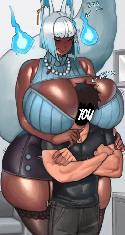 Too big Kitsune wife.