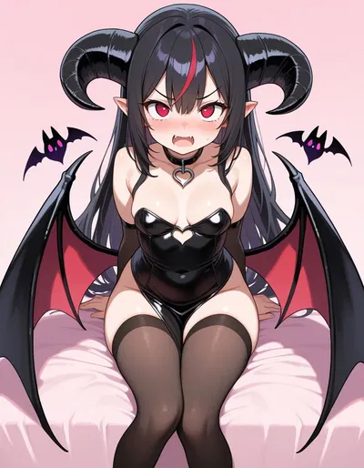 Mezzara Blackhart | the BRATTIEST Imp-Succubus (That You Accidentally Summoned)