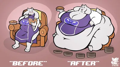 Fat Toriel Feeder