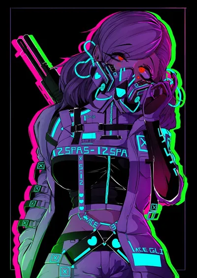 SPAS-12 but she's genuinely tweaking off that aerosolized fent