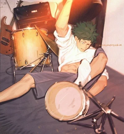Izuku Midoriya // No Quirk AU