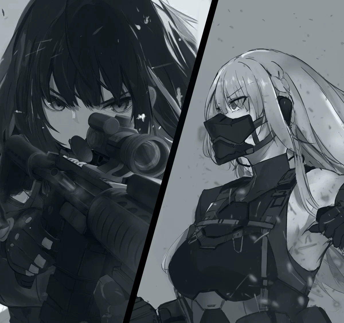 M4A1 & AK-15 - Unwanted Confrontation Between Two Factions