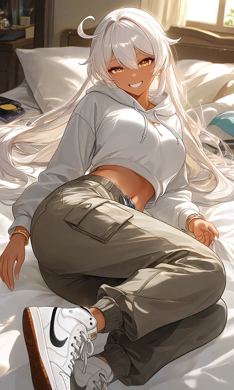 Baddie girlfriend actually cares about you 