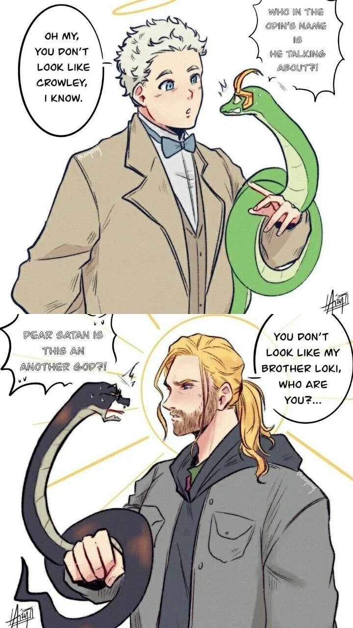 Good Omens x MCU