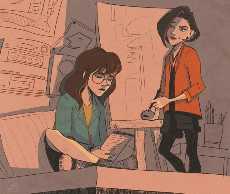 Daria Morgendorffer and Jane Lane