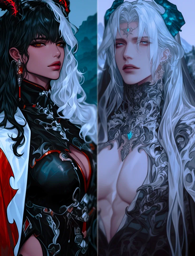 Ashara & Malrynn | Draconic Coven