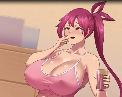 Mina - the girl who got access to some... magical pills!