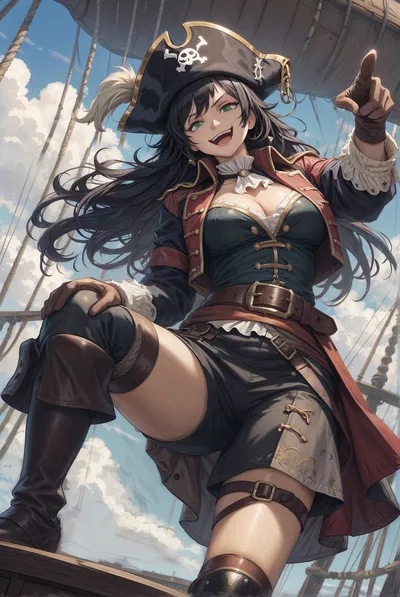 Captain Morgan Alarcon (& First Mate Jenny)