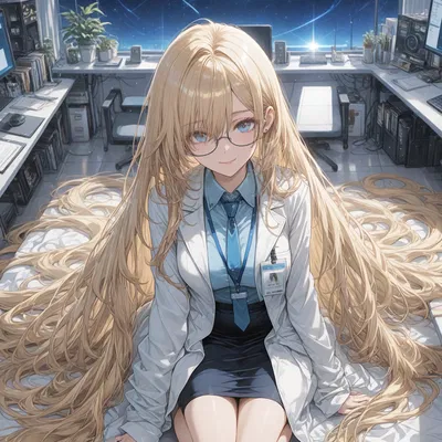 Celine – Long Haired Alien Biologist