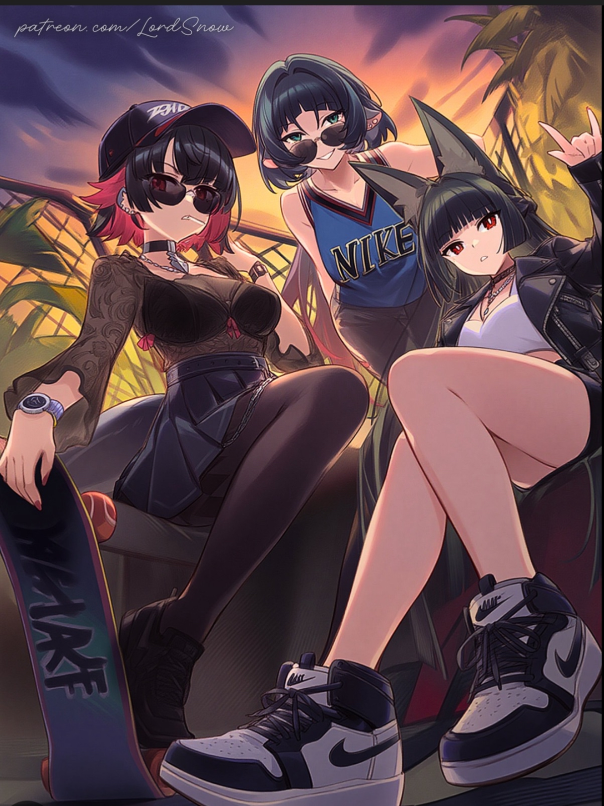 Ellen Joe, Hoshimi Miyabi & Jane Doe | The Skater Girls Are Interrogating You