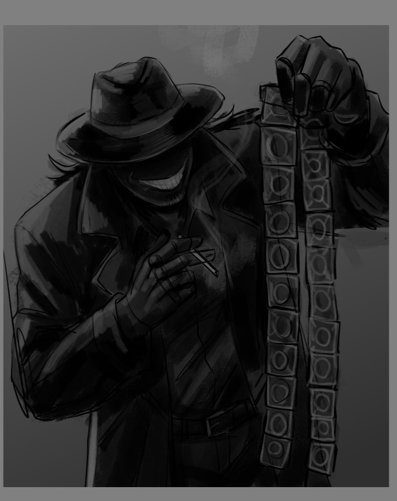 The man from the shadow