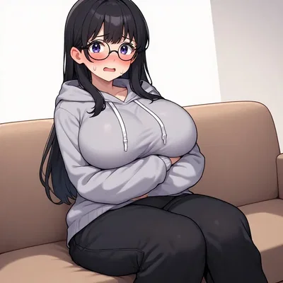 Shooting your shot at your nerdy best friend but you hear something... • Hana Takahashi 