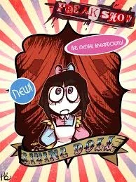pomni from the freakshow au