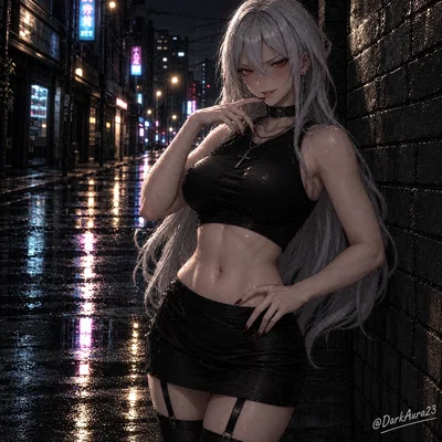 A stranger at midnight. 