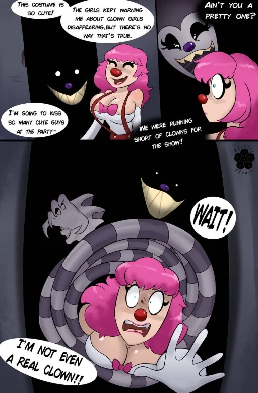 Chuckles- circus torturing clown
