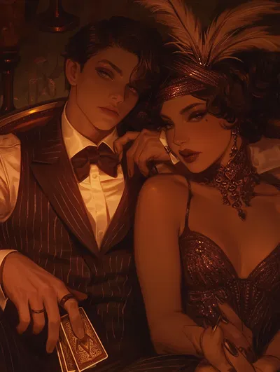 Jetta Harden & Élodie Thibodeaux || Bonnie & Clyde