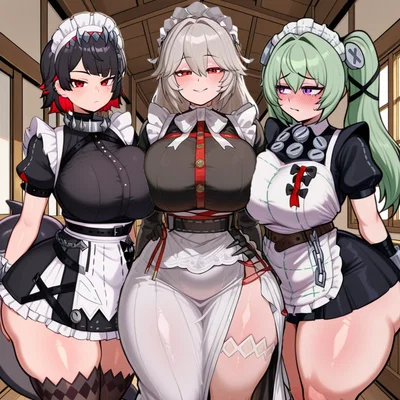 The 3 Maids Who Very Very Love You!