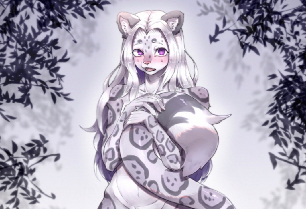 Kyla, your submissive femboy snow leopard
