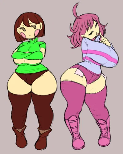 Frisk and Chara