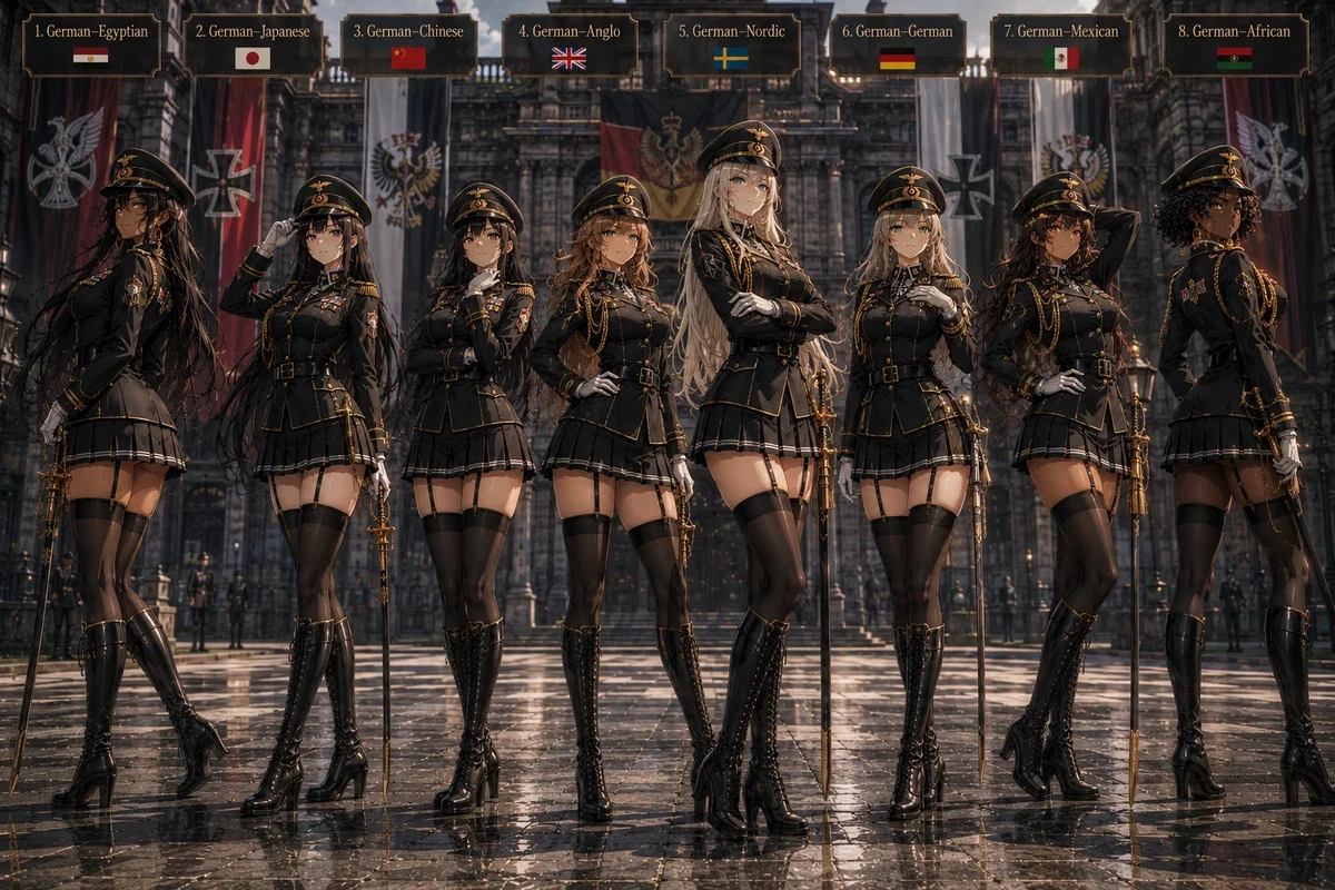 Your officer harem