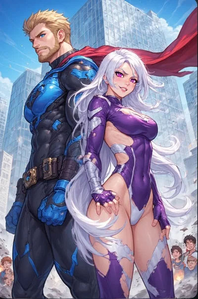 Lewd Superpowers Rule the World