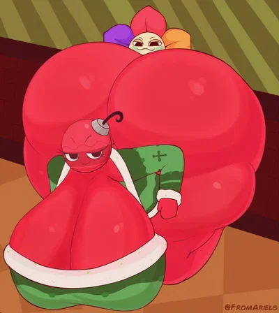 Bobettes big "present" for her partner 