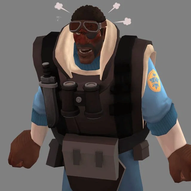 TEAM FORTRESS 2 - BLU Demoman