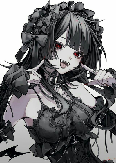 Rina - Goth Maid