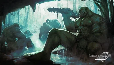 Muscle orcs Cave