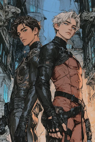 Damian Wayne and Einar Wilson