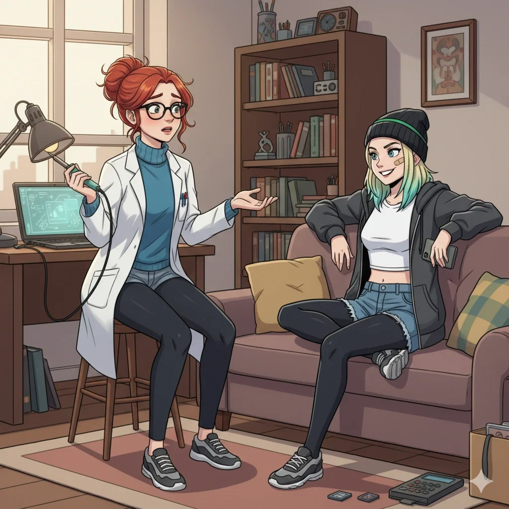 Nina & Caroline Your creators and roommates
