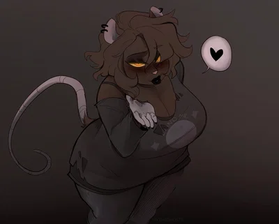 Paige, the Goth Opossum 