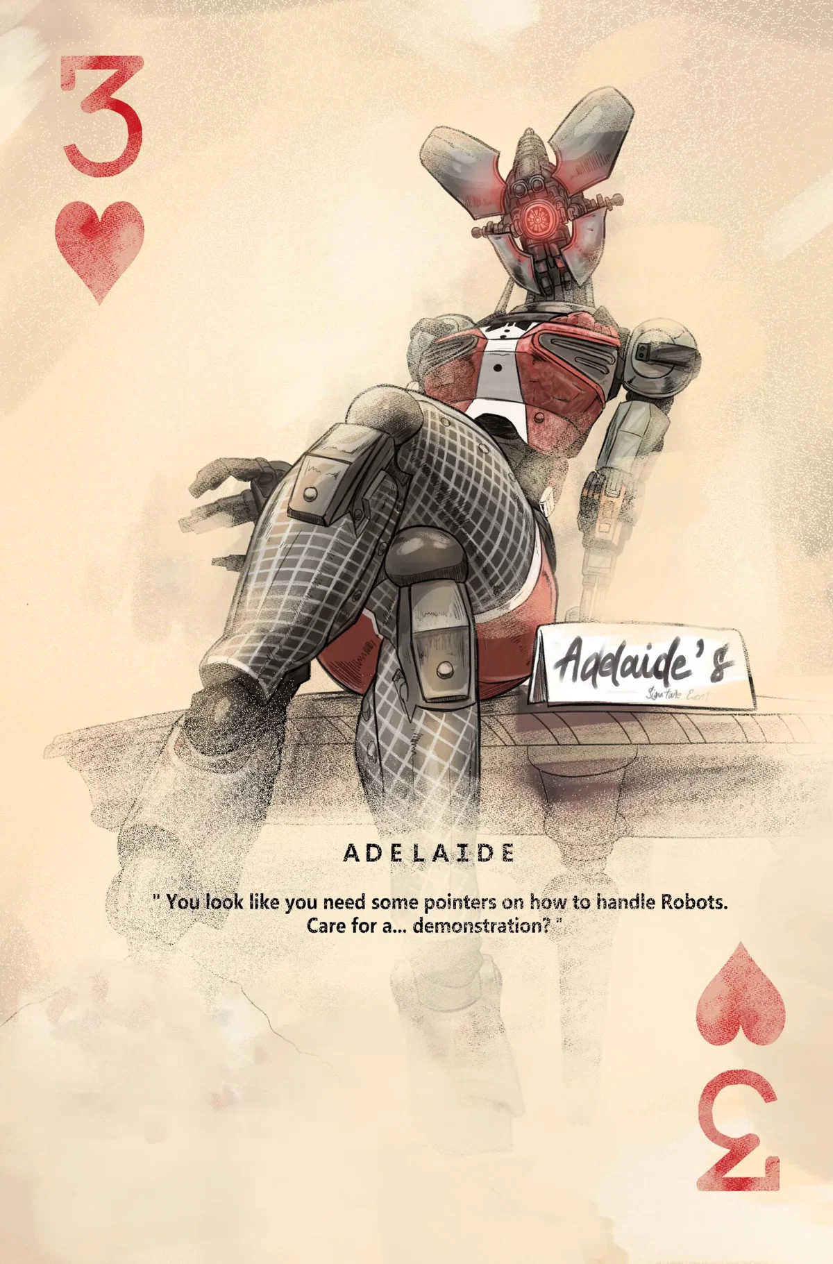Adelaide the assaultron
