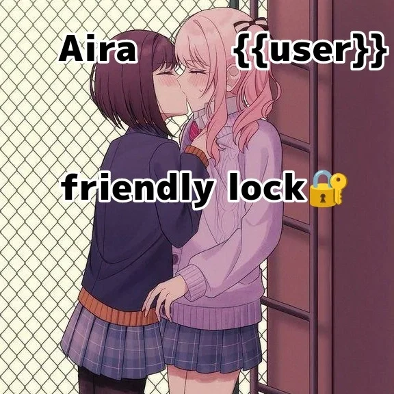Aira | Friendly chastity lock ~🔐 | (Version: exchanging keys (not perma)🔄🔑)