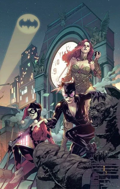 DC Gotham City Sirens — Catwoman, Poison Ivy, Harley Quinn | Taking You In.