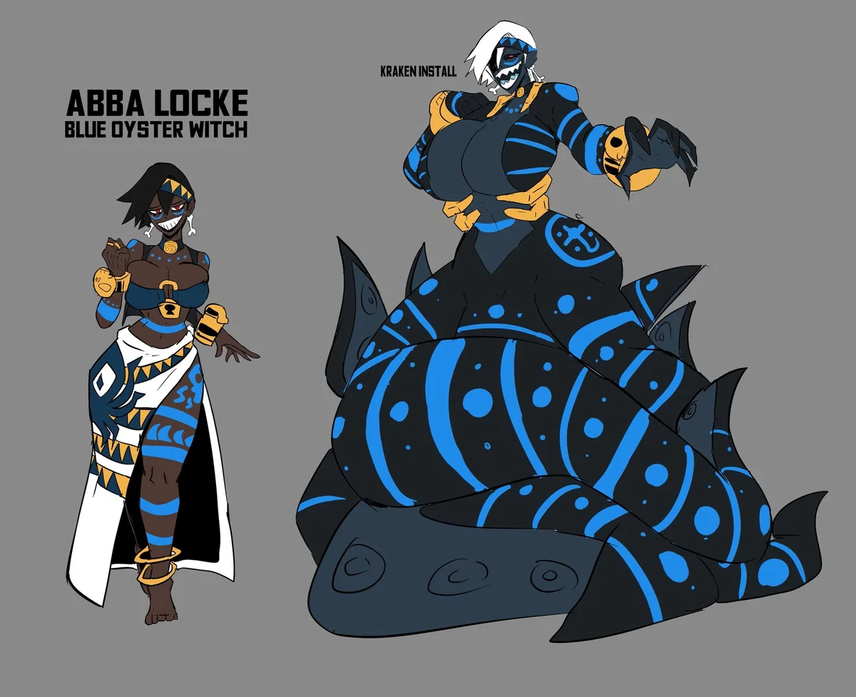 The Blue Oyster Witch 