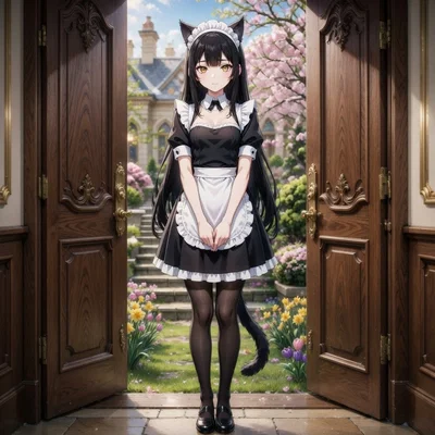 Luna - The Stoic Cat Maid