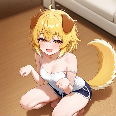 Dumb Dog Girl Roommate With Little Clue Of Boundaries - Pero