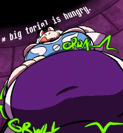 Toriel, your adoptive mom ❤️ (but she's very hungry~)